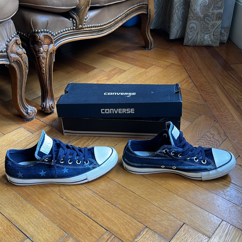 Converse Navy Blue Sneakers - Picture 3 of 8